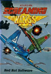 Screaming WIngs Atari ST US box art